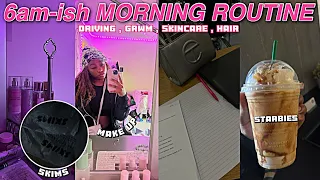 MY 6AM-ish REAL HIGH SCHOOL GRWM