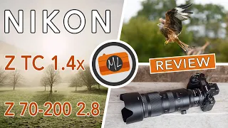 Nikon Z 70-200mm 2.8 and TC 1.4x Review (Birds in Flight and more!)