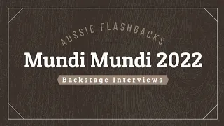 Ian Moss Backstage Interview Mundi Mundi 2022 , Aussie Flashbacks