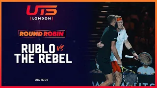 Rublo Andrey Rublev vs The Rebel Benoît Paire | UTS London Grand Final Highlights