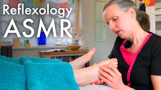 ASMR Reflexology with @VictoriaSprigg  (Unintentional ASMR, real person ASMR)