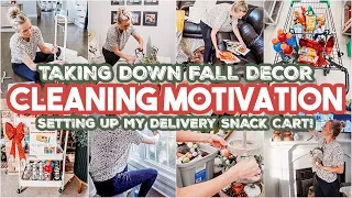 Extreme Cleaning Motivation For Fall Decor Take-down|WHOLE HOUSE CLEANING MOTIVATION-Jessi Christine