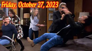 Days of our Lives Spoilers 10/27/2023, DOOL Friday, October 27, 2023