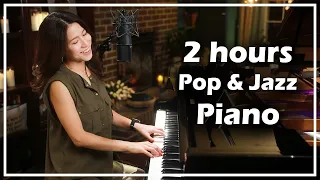 2 Hours Pop & Jazz Live Piano by Sangah Noona