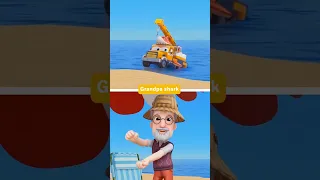 🦈🏖️Baby Shark Cars Dancing Party 🚛🎶 Fun Adventure for Kids!💃🌴 #appmink #shorts #nurseryrhymes