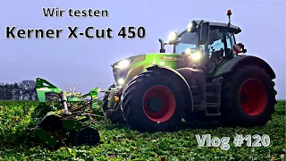 Vlog #120 Stoppelbearbeitung mit dem Kerner X-Cut. #Messerwalze #Fendt