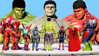 THE AVENGERS & SPIDERHULK vs HULK ARMY - EPIC Battle