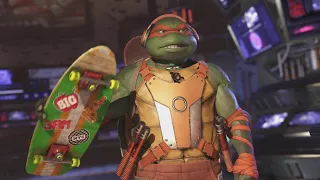 Injustice 2 TMNT Michelangelo vs Raphael