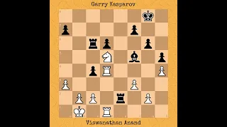 Viswanathan Anand vs Garry Kasparov | World Championship Match, 1995 #chess