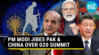 PM Modi's Savage Reply To Pak, China's Objection To G20 Summit | Watch What He Said