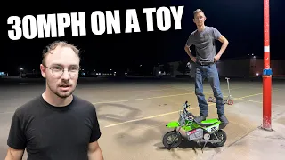 THIS THING IS SKETCHY! TINY WHEELIE MACHINE