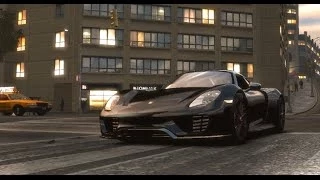 GTA 4 IV 2013 Porsche 918 MOD