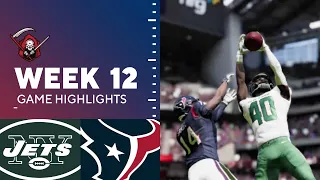 Jets vs Texans Week 12 Highlights | UV 2021