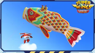 [SUPERWINGS7] Flying Fish Frenzy | Superwings Superpet Adventures  | Super Wings | S7 EP34