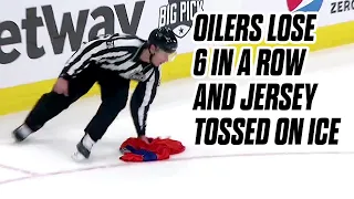 Reaction To Edmonton Oilers Jersey Thrown On Ice In Loss To Maple Leafs