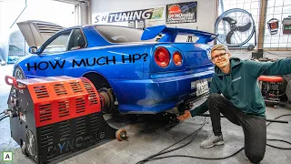 SKYLINE DYNO DAY! HOW FAR CAN WE PUSH IT?