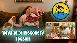 A Pre-K lesson from Voyage of Discovery