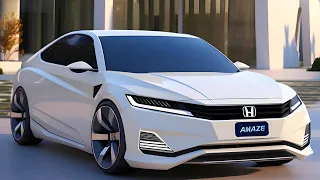 New Generation Sedan is Coming! All New 2024 HONDA AMAZE