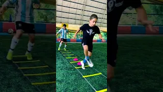 JUNIOR MESSI IS ARAT HOSSEINI ⚽💪 #arathosseini #football