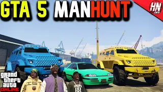 GTA 5 ManHunt! STRATUM vs 2 INSURGENTS ft. @gtanpc @twingoplaysgames​