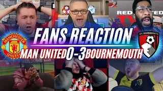 MAN UNITED FANS REACTION TO MAN UNITED 0-3 BOURNEMOUTH | PREMIER LEAGUE