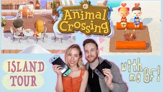 ANIMAL CROSSING *DATE* WITH MY BOYFRIEND 🍊 (Island Tour)