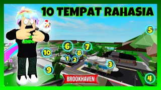 10 TEMPAT PALING RAHASIA Di BROOKHAVEN- Roblox Indonesia