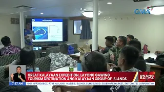 Great Kalayaan Expedition, layong gawing tourism destination ang Kalayaan Group of Islands | UB