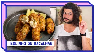 BOLINHO DE BACALHAU | Receitas | Mohamad Hindi