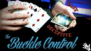 LEARN This INCREDIBLY EASY & DECEPTIVE Card Control - The Buckle Control | Sleight of Hand Tutorial