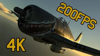 200FPS 4K GAMING in War Thunder - OddBawZ