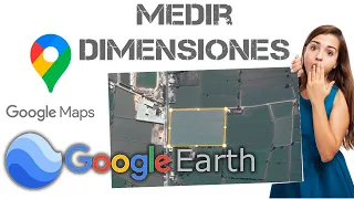 💹 Calcular DIMENSIONES (área, perímetro y distancia) con GOOGLE MAPS y GOOGLE EARTH 🔎 2021