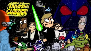 A Trilogia Clássica de Star Wars em 20 MINUTOS