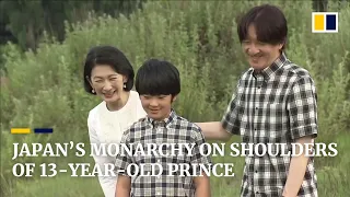 As Japan’s Emperor Naruhito enthroned, monarchy’s future on shoulders of a 13-year-old prince