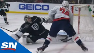 John Carlson Dekes Around Jonathan Quick And Scores A Beauty