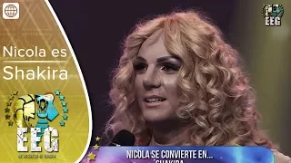 EEG de Regreso al Origen 19/07/2017 - Nicola Porcella se convierte en Shakira