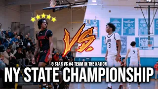 LuHi vs Stepinac was a MOVIE 🎥 Jayden Reid and Boogie Fland Go AT IT! NY State Championship Game