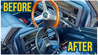 How to remove a steering wheel without a puller on an El Camino