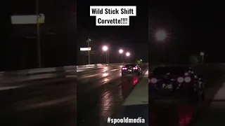 Stick Shift Corvette Sends It!!! #spooldmedia