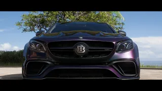 Скриптонит / Konfuz - Кайф ты поймала - Цепи | Mercedes E 63 S Brabus | FORZA HORIZON 5 | CINEMATIC