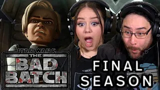 Star Wars THE BAD BATCH - Official FINAL SEASON Trailer Reaction | Season 3