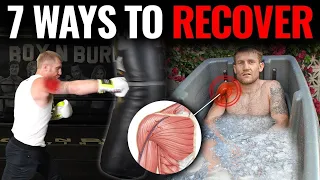 Best Recovery Methods for Boxing or MMA Training