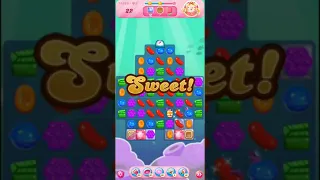 Candy Crush Saga Level #14555. Three sugar stars.