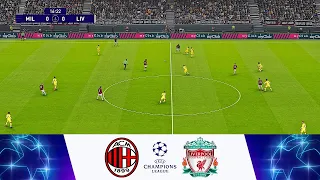 AC Milan v Liverpool Champions League 2021/22 PES 2021