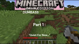 Dumbass Minecraft (Pt. 1) - 'Quiet For Now...'