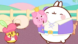 Molang and Piu Piu Help The KING PIG 👑  | Funny Compilation For Kids