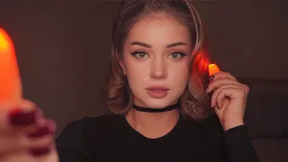 1 hour of mouth sounds + unintelligible soothing whisper + visual triggers ♡ asmr