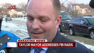 Taylor mayor addresses FBI raid