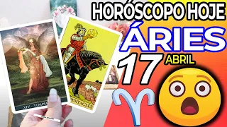 😲 ÓTIMAS NOTÍCIAS PARA VOCÊ 😲 Áries ♈ 17 abril 2024 | Horoscopo do dia de hoje ♈ Tarot Áries