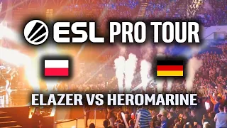 HIT! Elazer VS HeroMarine - ZvT - ESL Open Cup #117 Europe - polski komentarz